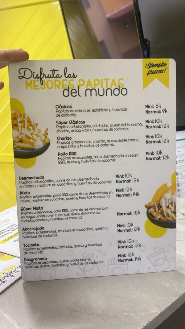 CARTA-MENU